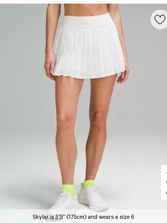 lululemon athletica Dresses & Skirts - Pleated Open-Knit High-Rise Tennis Skirt | Lululemon | Size 14